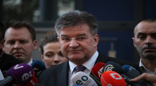 AB Belgrad-Priştine Diyaloğu Temsilcisi Lajcak, Kosova liderleri ile görüştü