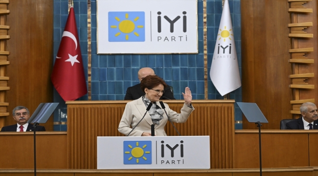 Akşener, İYİ Parti TBMM Grup Toplantısı'nda konuştu