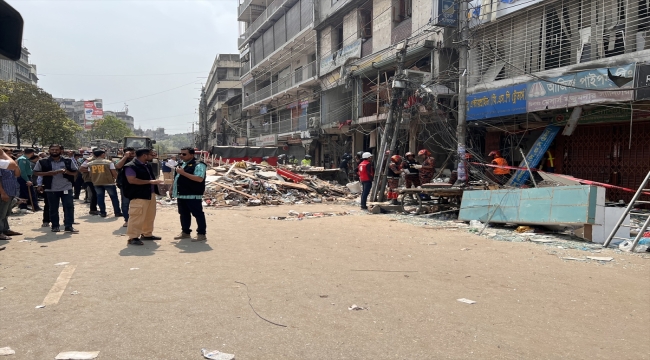 Bangladeş'teki binada meydana gelen patlamada can kaybı 19'a yükseldi