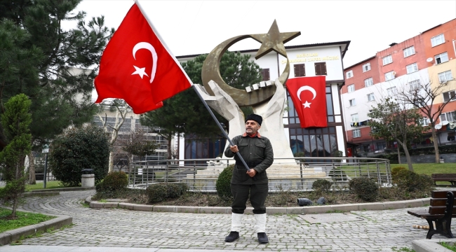 Çanakkale şehitleri için İstanbul'dan Çanakkale'ye yürüyor