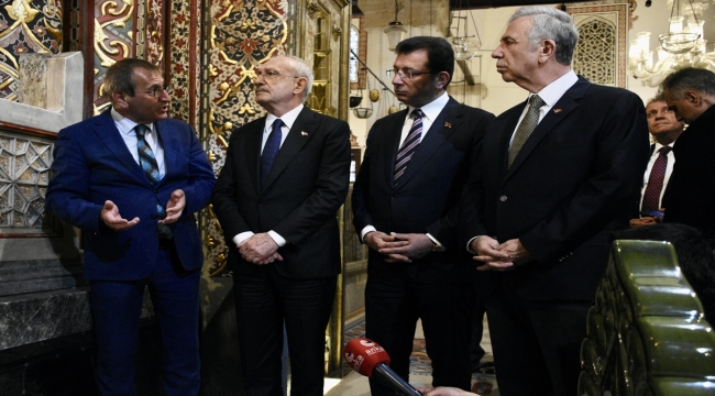 Cumhurbaşkanı adayı Kılıçdaroğlu, Konya'da Mevlana Müzesi'ni ziyaret etti