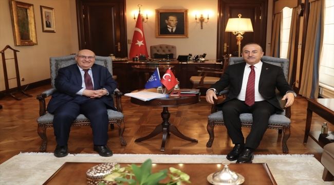 Dışişleri Bakanı Çavuşoğlu, Uluslararası Göç Örgütü Genel Direktörü Vitorino'yla görüştü