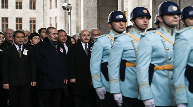 Eski bakanlardan Vefa Tanır için TBMM'de cenaze töreni düzenlendi