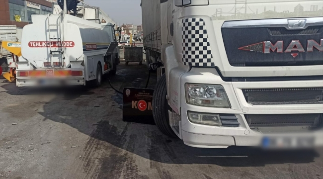 Konya'da 6 bin 620 litre kaçak akaryakıt ele geçirildi
