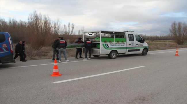 Konya'da devrilen üç tekerlekli elektrikli motosikletin sürücüsü öldü 