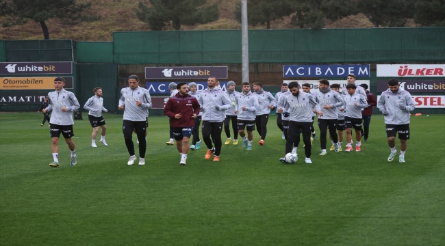 Trabzonspor, Kayserispor maçının hazırlıklarına başladı