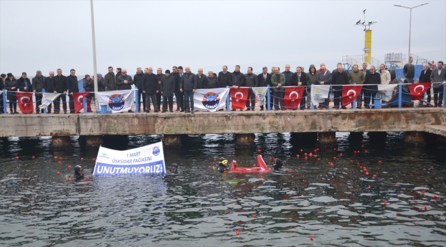 "Üsküdar Vapuru" faciasında hayatını kaybedenler anıldı