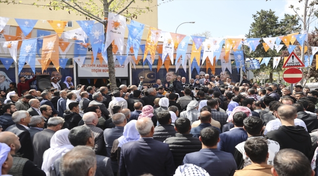 Adalet Bakanı Bozdağ, AK Parti Viranşehir Seçim İrtibat Bürosu'nun açılışında konuştu