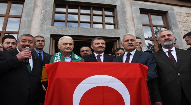 AK Parti Genel Başkanvekili Binali Yıldırım, Kelkit'i ziyaret etti