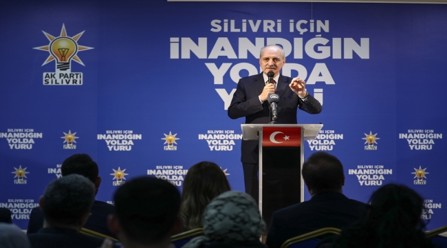 AK Parti Genel Başkanvekili Kurtulmuş, Silivri'de konuştu