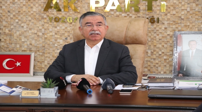 AK Parti Grup Başkanı İsmet Yılmaz, Yozgat'ta konuştu