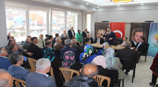 AK Parti Grup Başkanvekili Tunç, Kastamonu'da konuştu