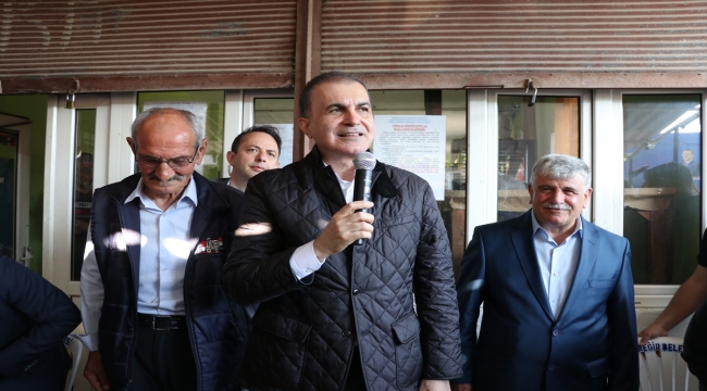 AK Parti Sözcüsü Ömer Çelik, Adana'da bayramlaşma programında konuştu