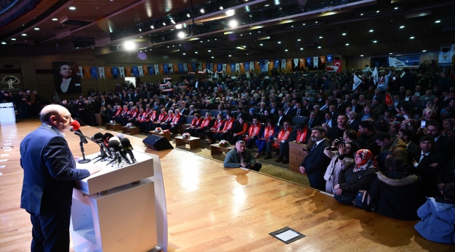 Bakan Bilgin, AK Parti'nin Gaziantep'teki milletvekili aday tanıtım toplantısına katıldı