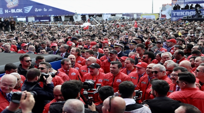 Bakan Varank, TEKNOFEST'in açılış seremonisinde konuştu