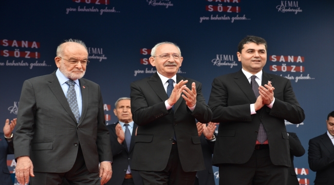 Cumhurbaşkanı adayı Kılıçdaroğlu, Afyonkarahisar'da konuştu