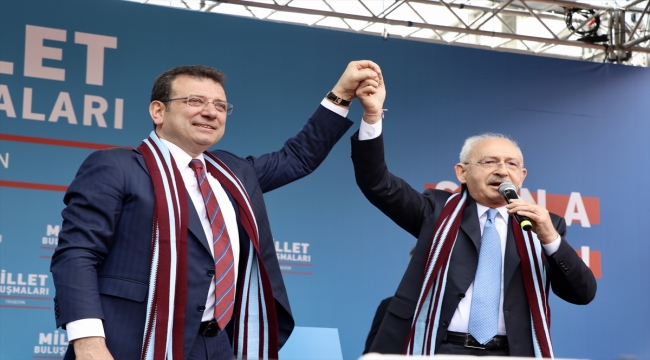 Cumhurbaşkanı adayı Kılıçdaroğlu, Trabzon'da konuştu