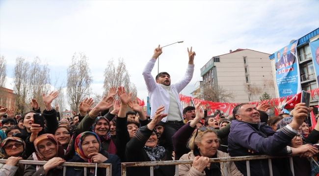 Cumhurbaşkanı adayı ve CHP Genel Başkanı Kemal Kılıçdaroğlu, Kars mitinginde konuştu