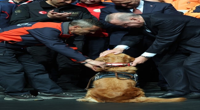 Cumhurbaşkanı Erdoğan, Devlet Üstün Fedakarlık Madalyası Tevcih Töreni'nde konuştu