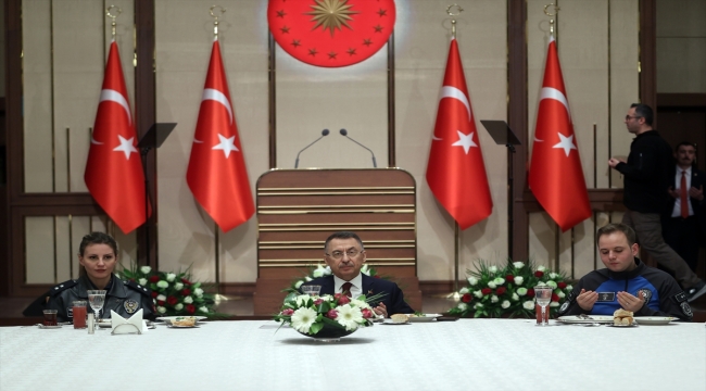 Cumhurbaşkanı Yardımcısı Oktay, Türk Polis Teşkilatının 178. Kuruluş Yıl Dönümü İftar Programı'nda konuştu