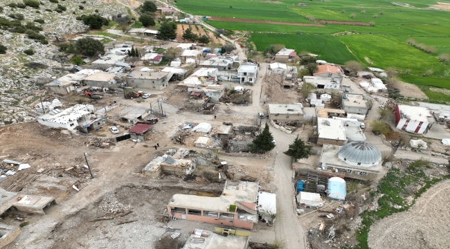 Depremde 35 evin yıkıldığı Adıyaman'daki 65 hanelik köy taşınıyor