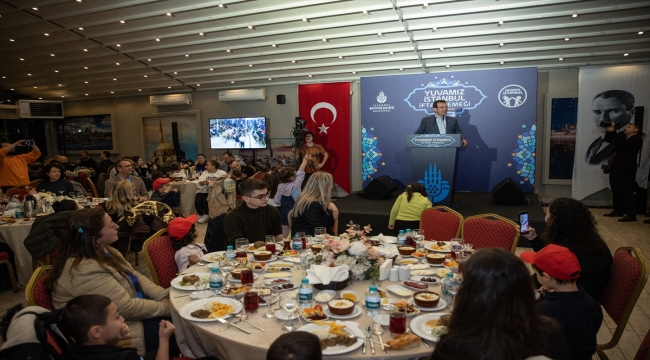 İBB'den "Yuvamız İstanbul" kreşlerindeki çocuklar ve aileleri için iftar programı