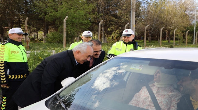 İçişleri Bakan Yardımcısı Ersoy, Çankırı'da trafik denetimine katıldı