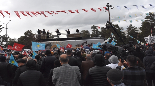 İYİ Parti Genel Başkanı Meral Akşener, Erzurum'da vatandaşlara hitap etti