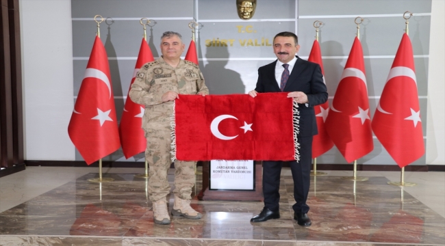 Jandarma Genel Komutan Yardımcısı Orgeneral Çardakcı'dan Vali Hacıbektaşoğlu'na ziyaret