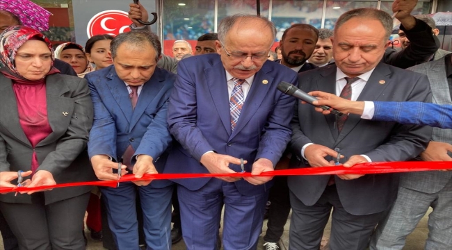 MHP Konya İl Başkanlığı Seçmen İletişim Merkezi açıldı