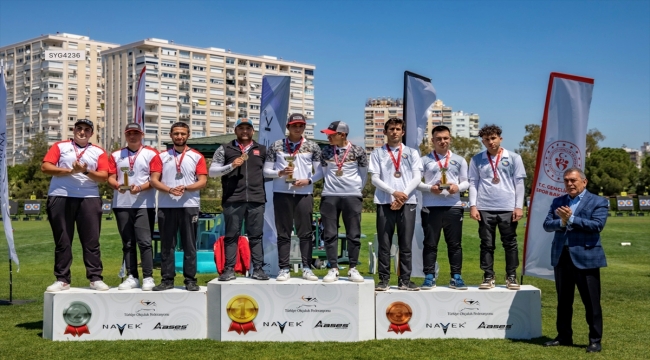 Okçulukta Ulusal Egemenlik Kupası Antalya'da sona erdi 