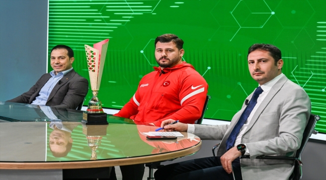 Şeref Eroğlu ve Rıza Kayaalp, AA Spor Masası'na konuk oldu