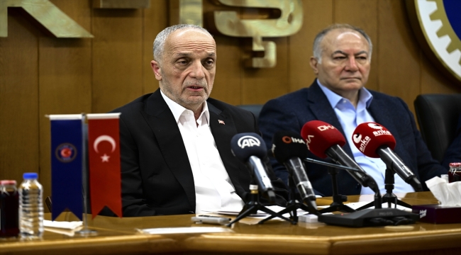 TÜRK-İŞ Genel Başkanı Atalay'dan toplu iş sözleşmesi açıklaması