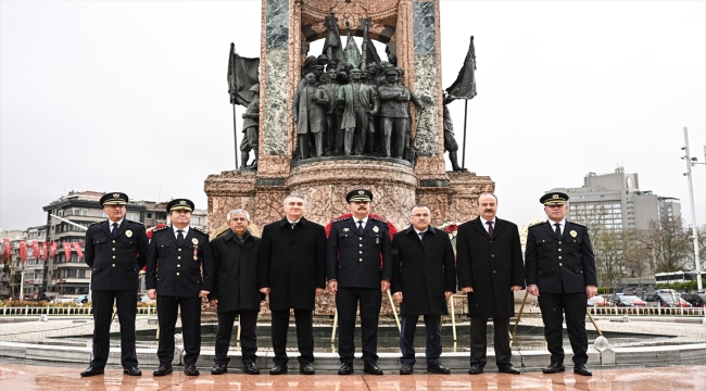 Türk Polis Teşkilatının kuruluşunun 178. yıl dönümü Taksim'de kutlandı