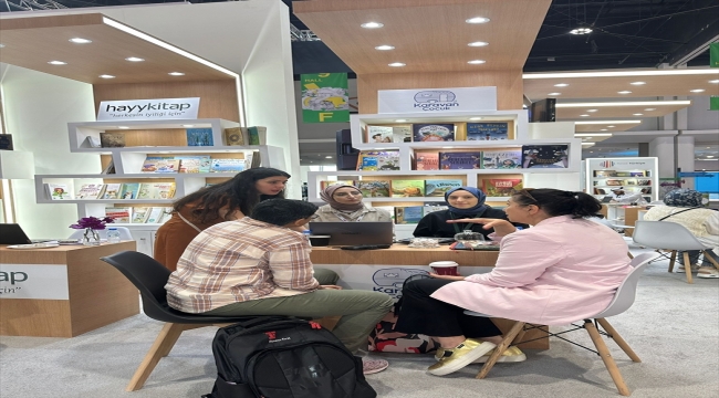32. Uluslararası Abu Dabi Kitap Fuarı'nın onur konuğu Türkiye, ziyaretçilerin ilgi odağı oldu