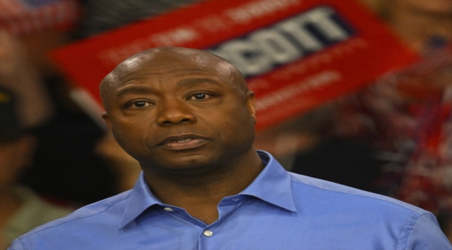 ABD'de tek siyahi Cumhuriyetçi Senatör Tim Scott, 2024 başkanlık seçimlerine aday