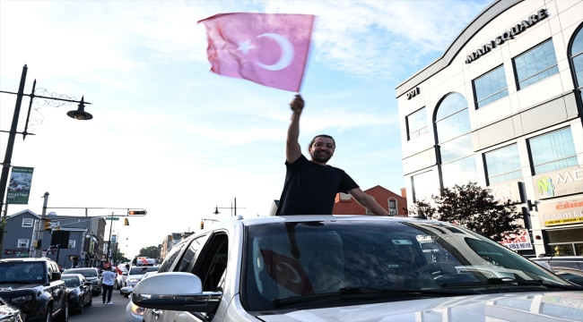 ABD'deki Türkler, Cumhurbaşkanı Erdoğan'ın seçim başarısını kutladı