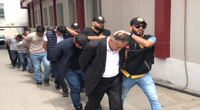 Adana merkezli "change" araç soruşturmasında 6 zanlı tutuklandı