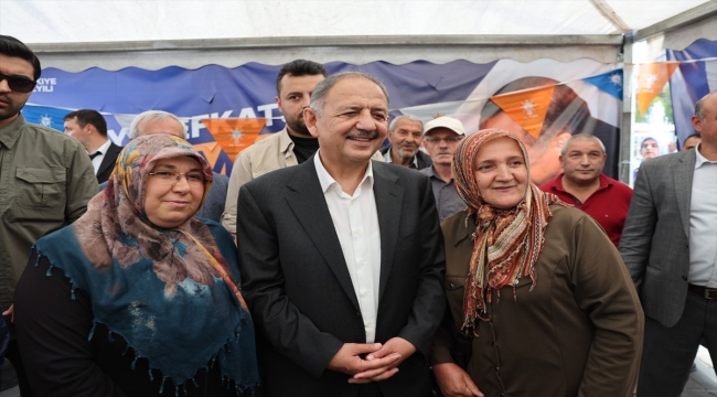 AK Parti Genel Başkan Yardımcısı Özhaseki, Kayseri'de konuştu