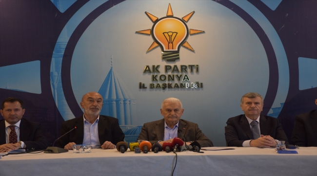 AK Parti Genel Başkanvekili Binali Yıldırım, Konya'da konuştu
