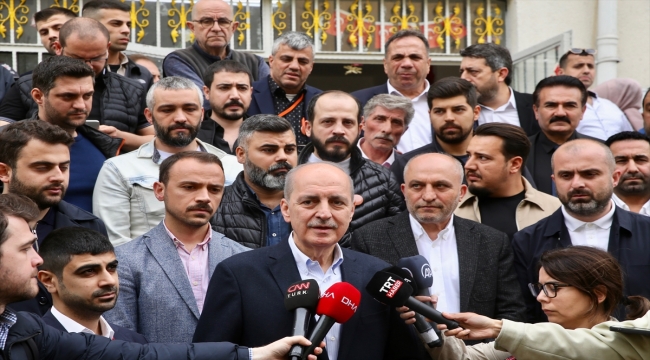 AK Parti Genel Başkanvekili Kurtulmuş, oyunu İstanbul'da kullandı: