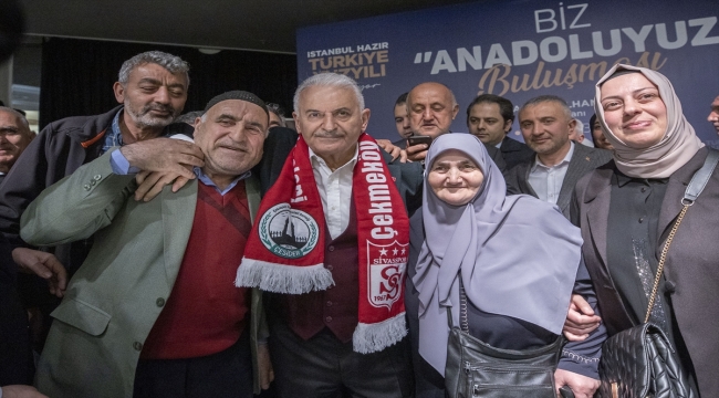 AK Parti Genel Başkanvekili Yıldırım, "Biz Anadolu'yuz" programında konuştu