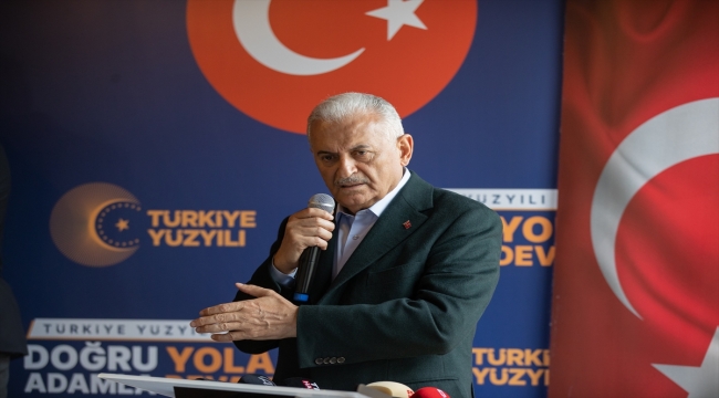 AK Parti'li Binali Yıldırım, Beykoz'da Cumhur İttifakı partileri yöneticileriyle görüştü: