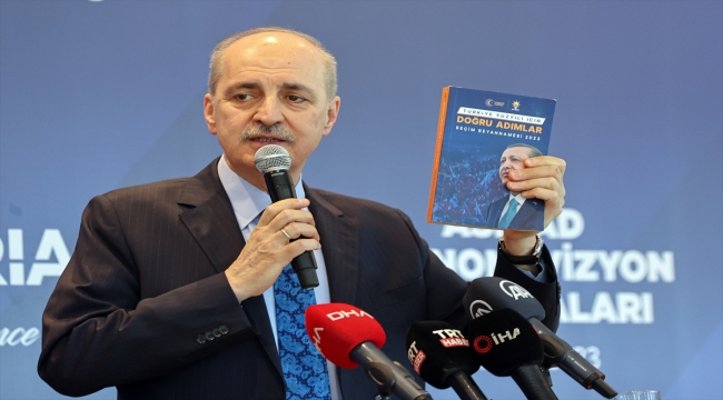 AK Parti'li Kurtulmuş, ASRİAD Ekonomi Vizyon Konuşmaları Programı'nda konuştu