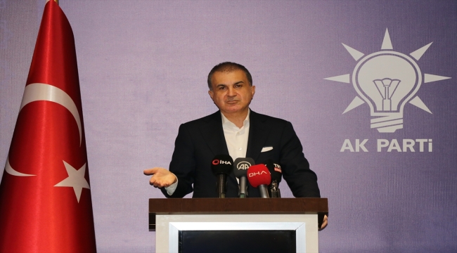 AK Parti Sözcüsü Çelik, basın açıklaması yaptı