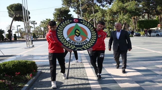 Alanyaspor'un 75. kuruluş yıl dönümü kutlandı