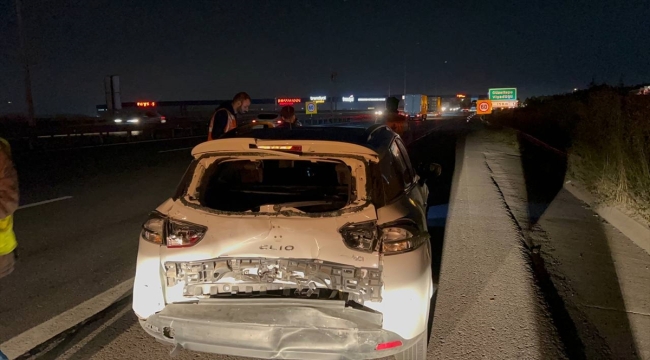 Anadolu Otoyolu'nda zincirleme trafik kazası ulaşımı aksattı