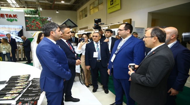 Azerbaycan'daki tarım ve gıda fuarlarına Türk şirketleri geniş katılım sağladı