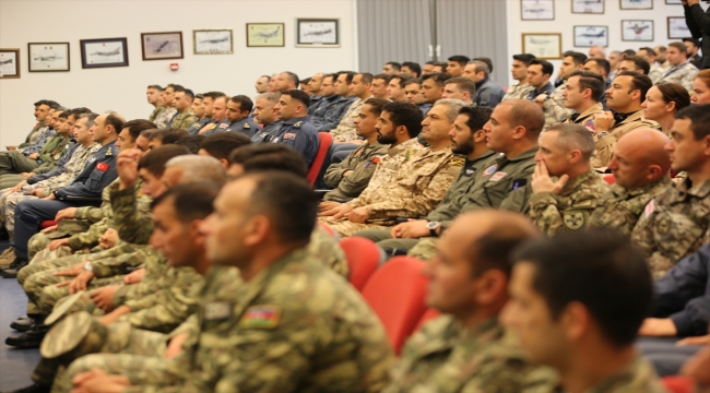 Azerbaycan Savunma Bakanı Orgeneral Hasanov, "Anadolu Kartalı 2023"te konuştu