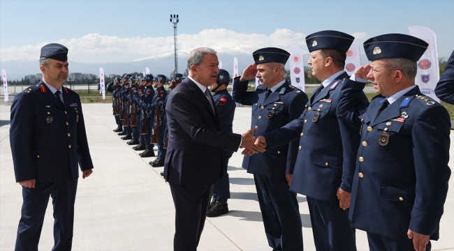 Bakan Akar, "Retrofiti Yapılan 4'üncü A400M Uçağının Türk Hava Kuvvetlerine Teslim Töreni"nde konuştu